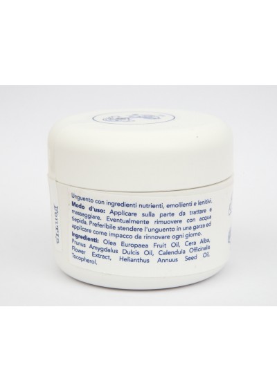 FONTIS Calendula Unguento 50ml - Emorroidi, Ragade Anale e al Seno, Punture, Calli, Cicatrizzante, Prurito, Dermatite, Idratante