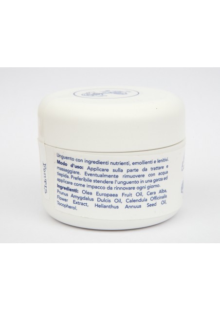 FONTIS Calendula Unguento 50ml - Emorroidi, Ragade Anale e al Seno, Punture, Calli, Cicatrizzante, Prurito, Dermatite, Idratante